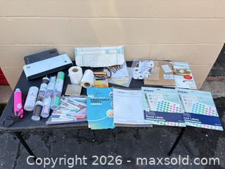 MaxSold Auction: Large Bundle of Crafting Supplies - Decatur (Georgia, USA) SELLER MANAGED Reseller Online Auction - N Druid Hills Road (STORAGE)