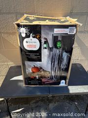 MaxSold Auction: Pre-Lit Animated Phantom Halloween decoration - Decatur (Georgia, USA) SELLER MANAGED Reseller Online Auction - North Druid Hills Road (STORAGE)