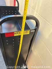 MaxSold Auction: Sandusky 4-Shelf Metal Utility Cart with Swivel Casters - Decatur (Georgia, USA) SELLER MANAGED Reseller Online Auction - North Druid Hills Road (STORAGE)