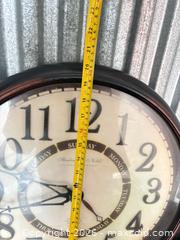 MaxSold Auction: Sterling & Noble 20-inch Wall Clock - Decatur (Georgia, USA) SELLER MANAGED Reseller Online Auction - North Druid Hills Road (STORAGE)