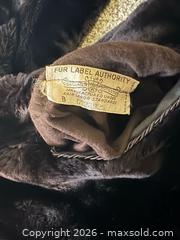 MaxSold Auction: Vintage Brown Genuine Fur Coat - Decatur (Georgia, USA) SELLER MANAGED Reseller Online Auction - North Druid Hills Road (STORAGE)