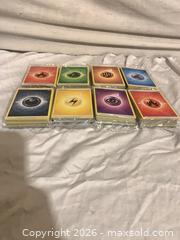MaxSold Auction: Pokémon Trading Cards — Energy - 8 Sealed Packs (English) - Toronto (Ontario, Canada) SELLER MANAGED Downsizing Online Auction -  Rutherford Avenue