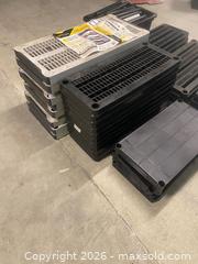 MaxSold Auction: Lot of TuffStore Resin Garage Storage Shelving Units – 4 Shelf Sets - Vancouver (British Columbia, Canada) SELLER MANAGED Reseller Online Auction - East 7th Avenue (STORAGE)