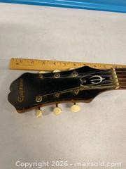 MaxSold Auction: Vintage 1960s Epiphone FT-30 Caballero Acoustic Guitar Kalamazoo made in USA - Vancouver (British Columbia, Canada) SELLER MANAGED Reseller Online Auction - East 7th Avenue (STORAGE)