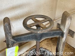 MaxSold Auction: Antique Grape Wine Press - Gilroy (California, USA) SELLER MANAGED Estate Sale Online Auction - Santa Paula Drive