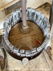 MaxSold Auction: Antique Grape Wine Press - Gilroy (California, USA) SELLER MANAGED Estate Sale Online Auction - Santa Paula Drive