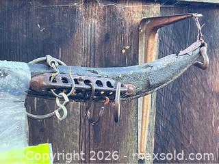 MaxSold Auction: Antique Horse Or Ox Yoke Piece - Gilroy (California, USA) SELLER MANAGED Estate Sale Online Auction - Santa Paula Drive