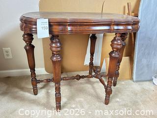 MaxSold Auction: Antique Style Parlor Table  - Gilroy (California, USA) SELLER MANAGED Estate Sale Online Auction - Santa Paula Drive