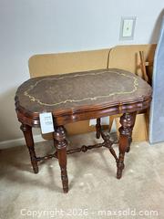 MaxSold Auction: Antique Style Parlor Table  - Gilroy (California, USA) SELLER MANAGED Estate Sale Online Auction - Santa Paula Drive