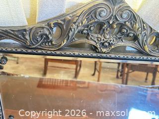 MaxSold Auction: Antique Venetian Style 3-Panel Buffet Fireplace mantle wall mirror - Gilroy (California, USA) SELLER MANAGED Estate Sale Online Auction - Santa Paula Drive