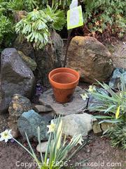 MaxSold Auction: Assorted Rocks And A Terra Cotta Pot - Gilroy (California, USA) SELLER MANAGED Estate Sale Online Auction - Santa Paula Drive