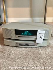 MaxSold Auction: Bose Wave Music System - Turns on - Untested Further  - Gilroy (California, USA) SELLER MANAGED Estate Sale Online Auction - Santa Paula Drive