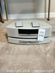 MaxSold Auction: Bose Wave Music System - Turns on - Untested Further  - Gilroy (California, USA) SELLER MANAGED Estate Sale Online Auction - Santa Paula Drive