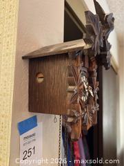 MaxSold Auction: Cuckoo Clock - Gilroy (California, USA) SELLER MANAGED Estate Sale Online Auction - Santa Paula Drive