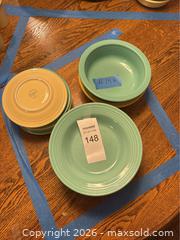 MaxSold Auction: Fiesta Ware Bowls And Plates - Gilroy (California, USA) SELLER MANAGED Estate Sale Online Auction - Santa Paula Drive