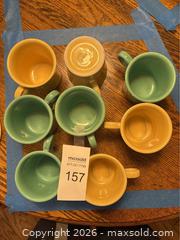 MaxSold Auction: Fiesta Ware Coffee Mugs - Gilroy (California, USA) SELLER MANAGED Estate Sale Online Auction - Santa Paula Drive