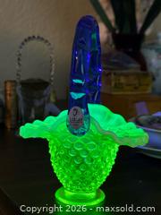 MaxSold Auction: Glasswork - Unbranded and Fenton Uranium Glass  - Gilroy (California, USA) SELLER MANAGED Estate Sale Online Auction - Santa Paula Drive