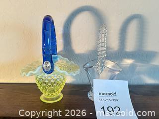 MaxSold Auction: Glasswork - Unbranded and Fenton Uranium Glass  - Gilroy (California, USA) SELLER MANAGED Estate Sale Online Auction - Santa Paula Drive