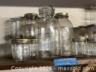 MaxSold Auction: Large Lot Of Glass Jars, Mason, More - Gilroy (California, USA) SELLER MANAGED Estate Sale Online Auction - Santa Paula Drive