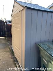 MaxSold Auction: Large Rubbermaid Outdoor Sheds - Gilroy (California, USA) SELLER MANAGED Estate Sale Online Auction - Santa Paula Drive