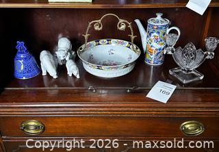 MaxSold Auction: Lot of Glassware & Display Pieces China - C - Gilroy (California, USA) SELLER MANAGED Estate Sale Online Auction - Santa Paula Drive
