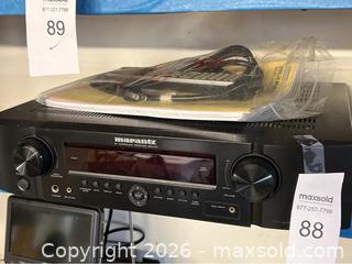 MaxSold Auction: Marantz AV Surround Receiver - Gilroy (California, USA) SELLER MANAGED Estate Sale Online Auction - Santa Paula Drive