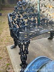MaxSold Auction: Metal Garden Bench, Planter, Bricks - Gilroy (California, USA) SELLER MANAGED Estate Sale Online Auction - Santa Paula Drive