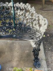 MaxSold Auction: Metal Garden Bench, Planter, Bricks - Gilroy (California, USA) SELLER MANAGED Estate Sale Online Auction - Santa Paula Drive