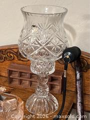 MaxSold Auction: Oak Umbrella Stand And Glass Items - Gilroy (California, USA) SELLER MANAGED Estate Sale Online Auction - Santa Paula Drive