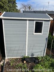 MaxSold Auction: Plastic Garden Shed - Gilroy (California, USA) SELLER MANAGED Estate Sale Online Auction - Santa Paula Drive