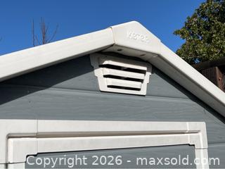 MaxSold Auction: Plastic Garden Shed - Gilroy (California, USA) SELLER MANAGED Estate Sale Online Auction - Santa Paula Drive