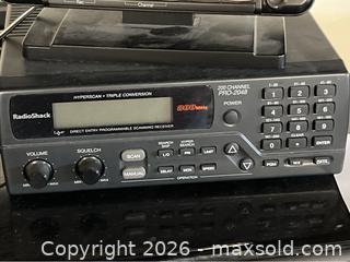 MaxSold Auction: Radio Shack Scanner, Printer, And More - Gilroy (California, USA) SELLER MANAGED Estate Sale Online Auction - Santa Paula Drive