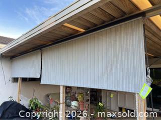 MaxSold Auction: Roll Up Patio Shades - Gilroy (California, USA) SELLER MANAGED Estate Sale Online Auction - Santa Paula Drive