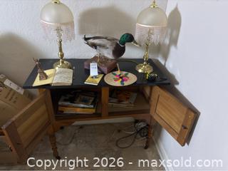 MaxSold Auction: Stone-topped Cabinet And Decor - Gilroy (California, USA) SELLER MANAGED Estate Sale Online Auction - Santa Paula Drive