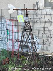 MaxSold Auction: Tomato Cages, Decorative Windmill - Gilroy (California, USA) SELLER MANAGED Estate Sale Online Auction - Santa Paula Drive