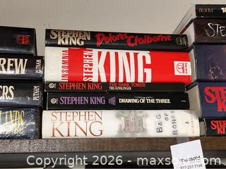 MaxSold Auction: Two Shelves Of Books - Gilroy (California, USA) SELLER MANAGED Estate Sale Online Auction - Santa Paula Drive