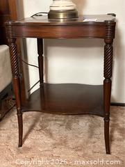MaxSold Auction: Two Vintage Side Tables - Gilroy (California, USA) SELLER MANAGED Estate Sale Online Auction - Santa Paula Drive