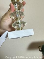 MaxSold Auction: Vintage Bankers Lamp and MCM Gold Metal Ornate Free Standing Towel Jewelry Holder  - Gilroy (California, USA) SELLER MANAGED Estate Sale Online Auction - Santa Paula Drive