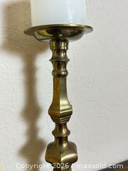 MaxSold Auction: Vintage Brass Tone Candlesticks & Candles  - Gilroy (California, USA) SELLER MANAGED Estate Sale Online Auction - Santa Paula Drive