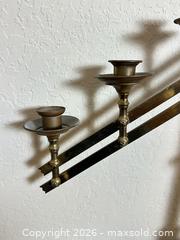 MaxSold Auction: Vintage Brass Tone Lamp stand Candle Stick holder  - Gilroy (California, USA) SELLER MANAGED Estate Sale Online Auction - Santa Paula Drive