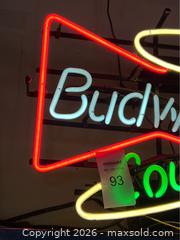 MaxSold Auction: Vintage Budweiser Neon Sign - Gilroy (California, USA) SELLER MANAGED Estate Sale Online Auction - Santa Paula Drive