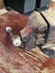 MaxSold Auction: Vintage Cast Iron Vise - Gilroy (California, USA) SELLER MANAGED Estate Sale Online Auction - Santa Paula Drive