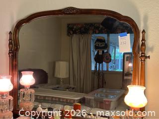 MaxSold Auction: Vintage Dresser With Attached Mirror - Gilroy (California, USA) SELLER MANAGED Estate Sale Online Auction - Santa Paula Drive