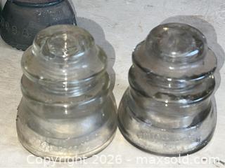 MaxSold Auction: Vintage Glass Electrical Insulators - Gilroy (California, USA) SELLER MANAGED Estate Sale Online Auction - Santa Paula Drive
