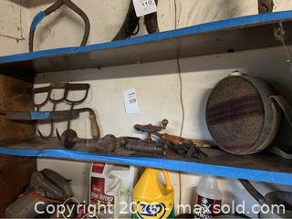 MaxSold Auction: Vintage Iron Tools And More - Gilroy (California, USA) SELLER MANAGED Estate Sale Online Auction - Santa Paula Drive
