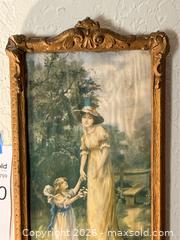 MaxSold Auction: Vintage Print In Frame - Gilroy (California, USA) SELLER MANAGED Estate Sale Online Auction - Santa Paula Drive