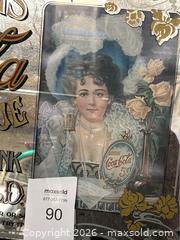 MaxSold Auction: Vintage Style Coca Cola Framed Mirror - Gilroy (California, USA) SELLER MANAGED Estate Sale Online Auction - Santa Paula Drive