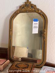 MaxSold Auction: Vintage Wall Mirror & Dresser Top - Gilroy (California, USA) SELLER MANAGED Estate Sale Online Auction - Santa Paula Drive