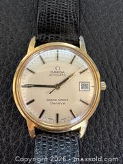 MaxSold Auction: Rare vintage Omega Grand sport automatic watch - Mississauga (Ontario, Canada) SELLER MANAGED Downsizing Online Auction - Summerville Court (STORAGE)