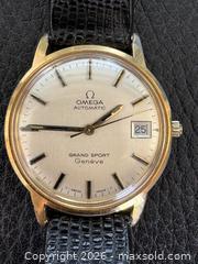 MaxSold Auction: Rare vintage Omega Grand sport automatic watch - Mississauga (Ontario, Canada) SELLER MANAGED Downsizing Online Auction - Summerville Court (STORAGE)